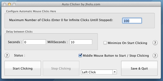 auto clicker emulator for mac